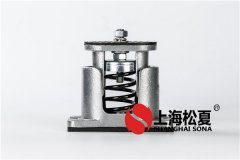 機(jī)器運(yùn)轉(zhuǎn)時(shí)會(huì)產(chǎn)生振動(dòng)，可以安裝彈簧減震器